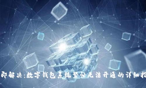 立即解决：数字钱包系统繁忙无法开通的详细指南