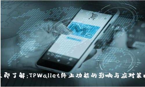 立即了解：TPWallet终止功能的影响与应对策略